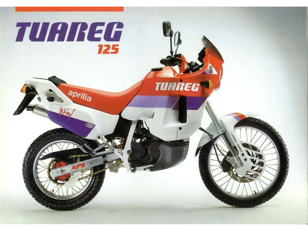 Aprilia Tuareg - L'origine sorprendente di questa motocicletta