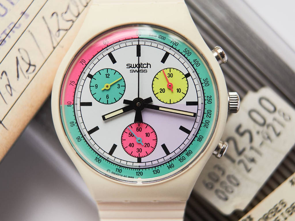 gli orologi Swatch negli anni '80